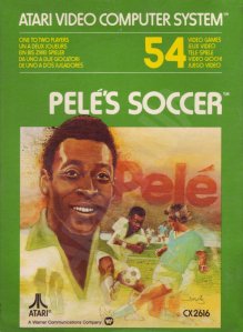 Atari's Pele Soccer box